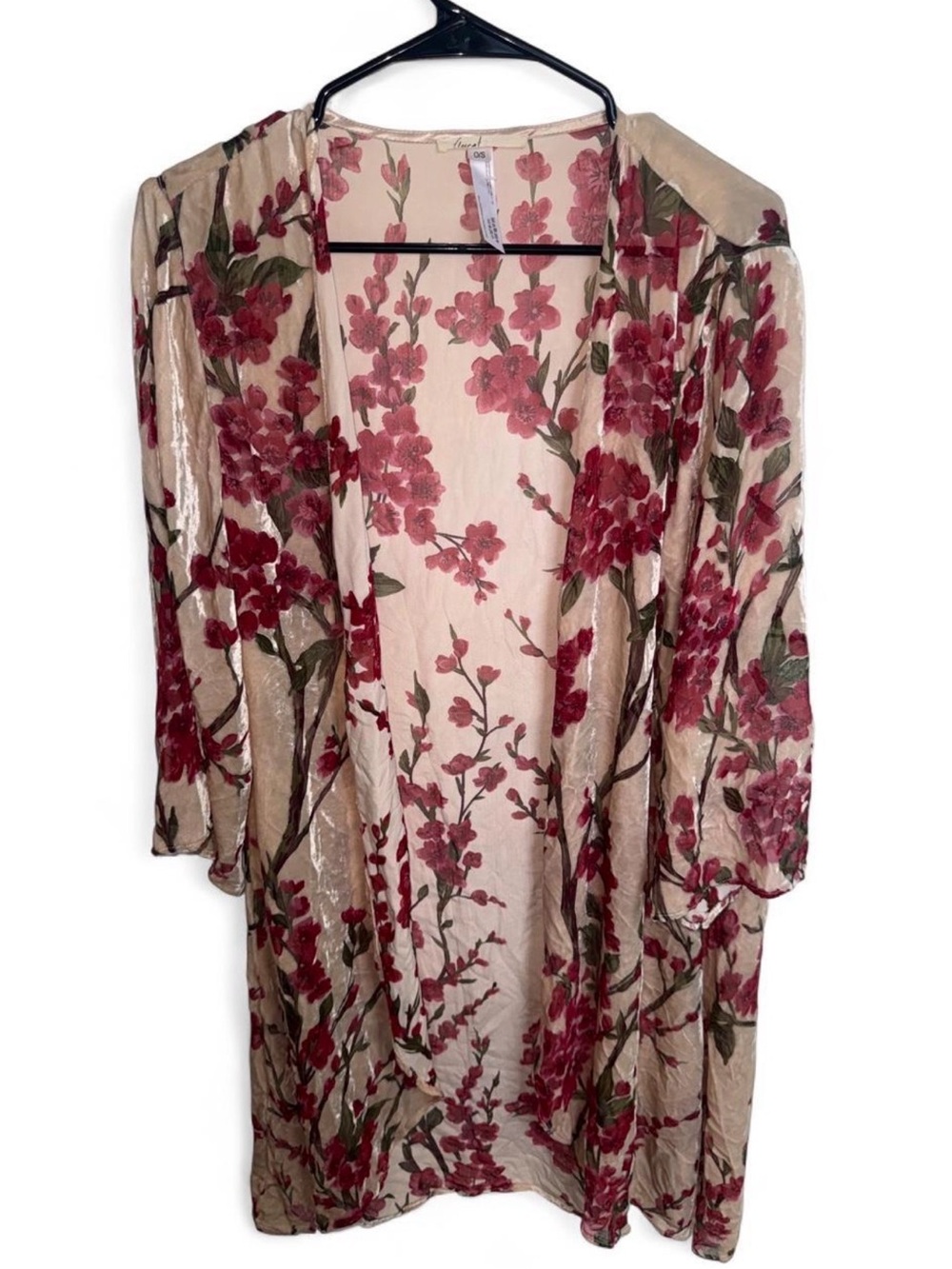 Floral Sheer Duster Kimono